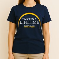 Solar Eclipse Twice In Lifetime 2024 T-Shirt