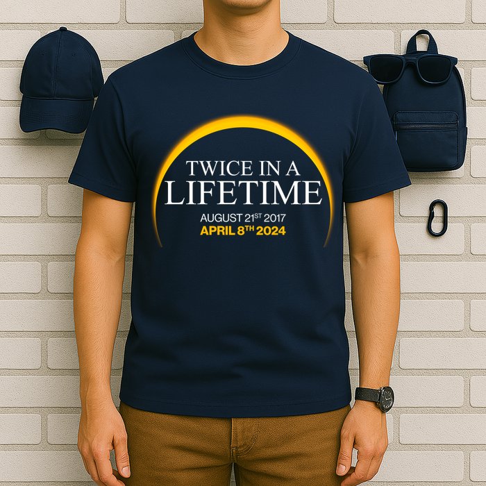 Solar Eclipse Twice In Lifetime 2024 T-Shirt