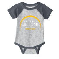 Solar Eclipse Twice In Lifetime 2024 Infant Baby Jersey Bodysuit