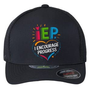 Special Education Teacher Support Iep I Encourage Progress Flexfit Unipanel Trucker Cap