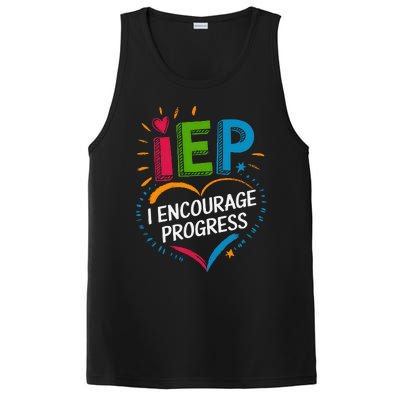 Special Education Teacher Support Iep I Encourage Progress PosiCharge Competitor Tank