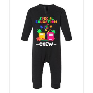 Special Ed Teacher Or Funny Special Education Teacher Gift Infant Fleece One Piece