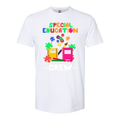 Special Ed Teacher Or Funny Special Education Teacher Gift Softstyle® CVC T-Shirt