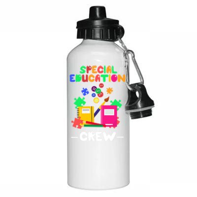 Special Ed Teacher Or Funny Special Education Teacher Gift Aluminum Water Bottle 