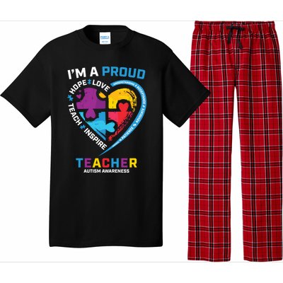 Special Ed Teacher Autism Awareness Funny Gift Autism Teachers Great Gift Pajama Set