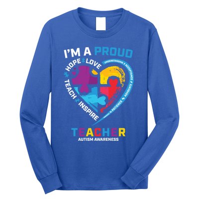 Special Ed Teacher Autism Awareness Funny Gift Autism Teachers Great Gift Long Sleeve Shirt