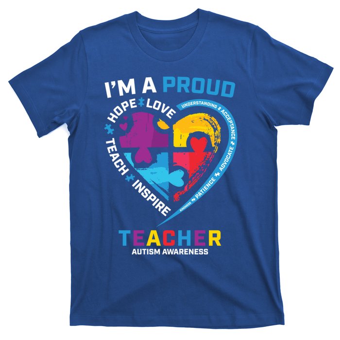 Special Ed Teacher Autism Awareness Funny Gift Autism Teachers Great Gift T-Shirt