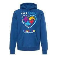 Special Ed Teacher Autism Awareness Funny Gift Autism Teachers Great Gift Premium Hoodie