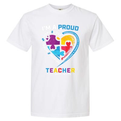 Special Ed Teacher Autism Awareness Funny Gift Autism Teachers Great Gift Garment-Dyed Heavyweight T-Shirt