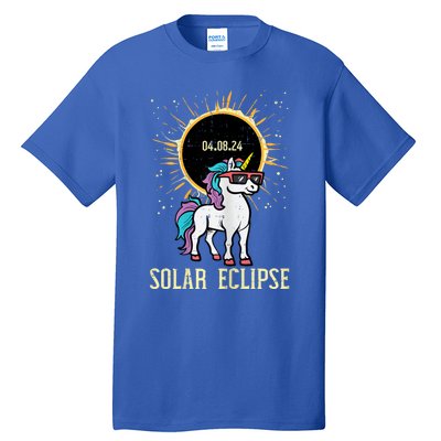 Solar Eclipse Unicorn 04.08.24 Teen Tall T-Shirt