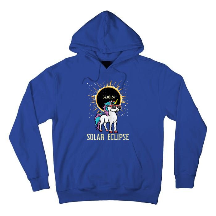 Solar Eclipse Unicorn 04.08.24 Teen Tall Hoodie