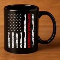 Software Engineer USA Flag 11oz C Handle Ceramic Mug