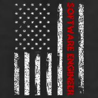 Software Engineer USA Flag Tumbler