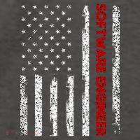Software Engineer USA Flag Vector Backpack