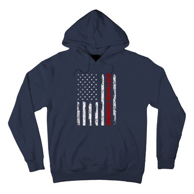 Software Engineer USA Flag Hoodie