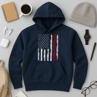 Software Engineer USA Flag Hoodie