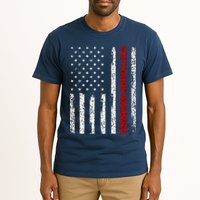 Software Engineer USA Flag Tall T-Shirt