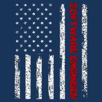 Software Engineer USA Flag Drawstring Bag
