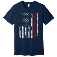 Software Engineer USA Flag Premium T-Shirt