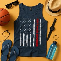 Software Engineer USA Flag Tank Top