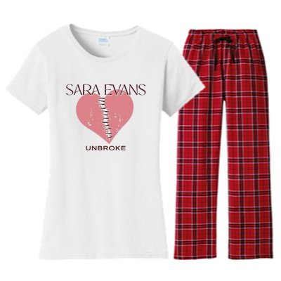 Sara Evans Unbroke Women's Flannel Pajama Set