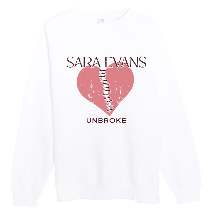 Sara Evans Unbroke Premium Crewneck Sweatshirt