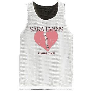 Sara Evans Unbroke Mesh Reversible Basketball Jersey Tank