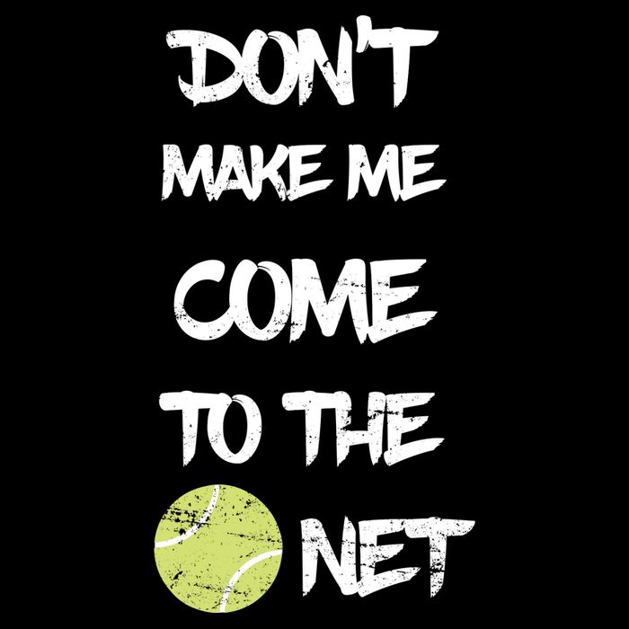 DonT Make Me Come To The Net Cooling Performance Long Sleeve Crew