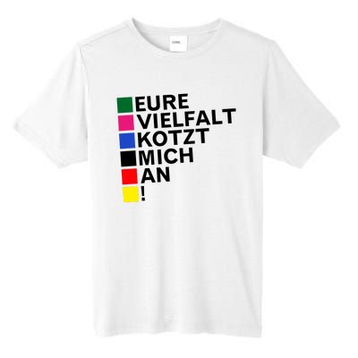 Schwarz Eure Vielfalt Kotzt Mich An Tall Fusion ChromaSoft Performance T-Shirt