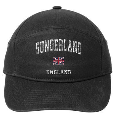 Sunderland England Vintage Athletic Sports 7-Panel Snapback Hat