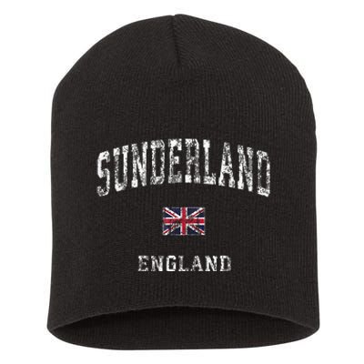 Sunderland England Vintage Athletic Sports Short Acrylic Beanie