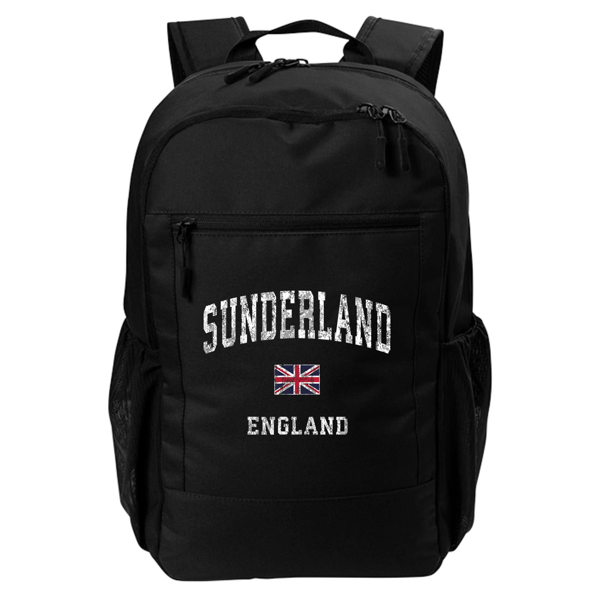 Sunderland England Vintage Athletic Sports Design Backpack