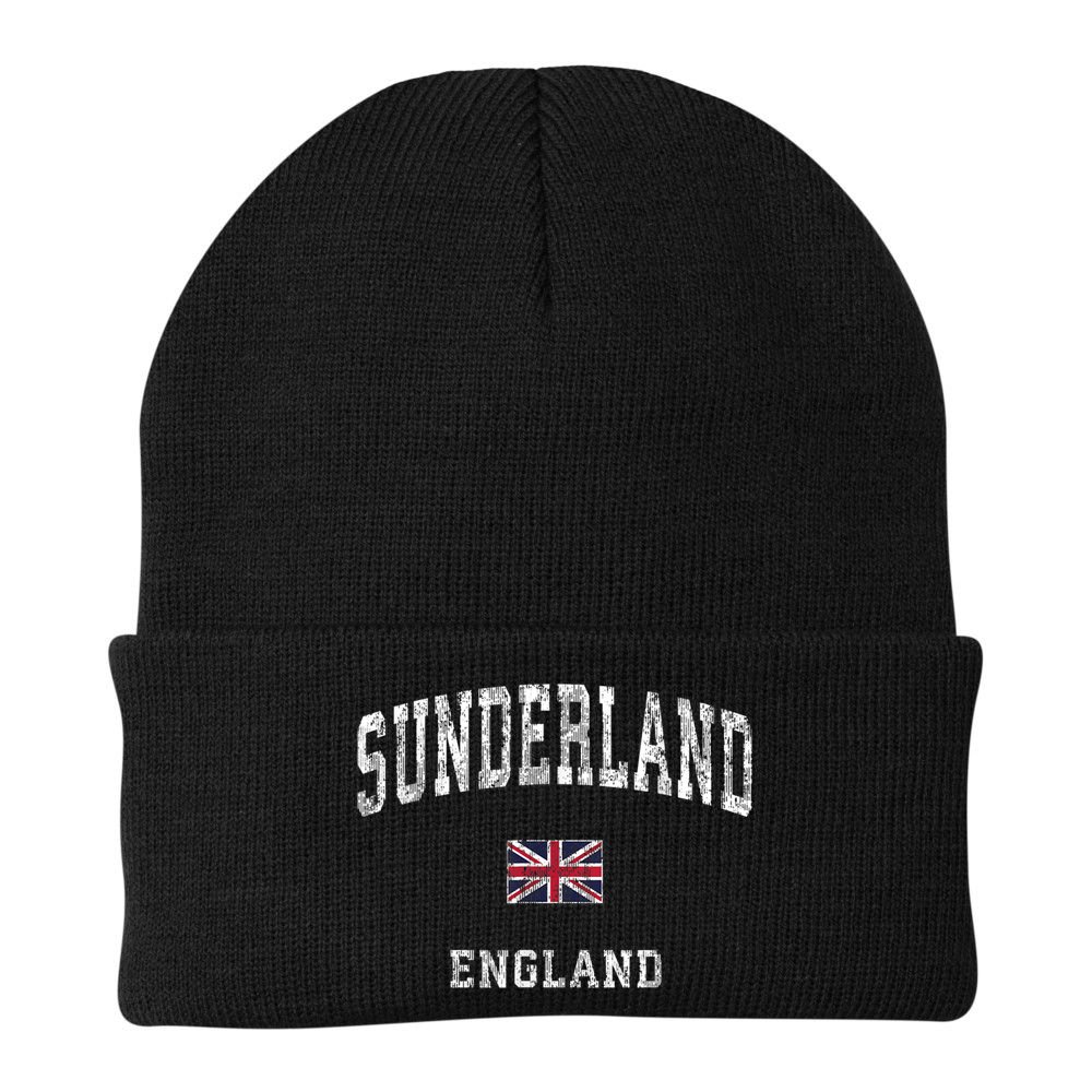 Sunderland England Vintage Athletic Sports Design Beanie