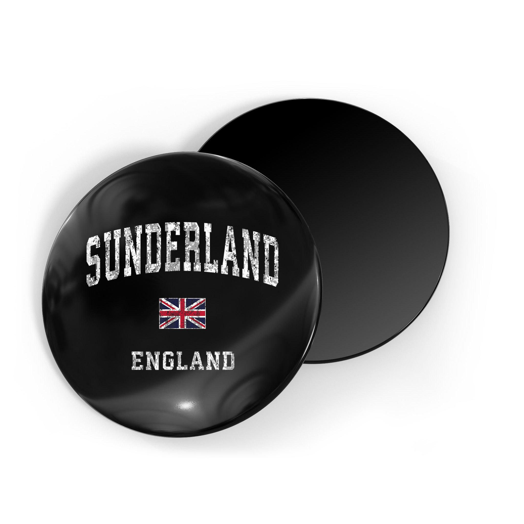 Sunderland England Vintage Athletic Sports Design Magnet