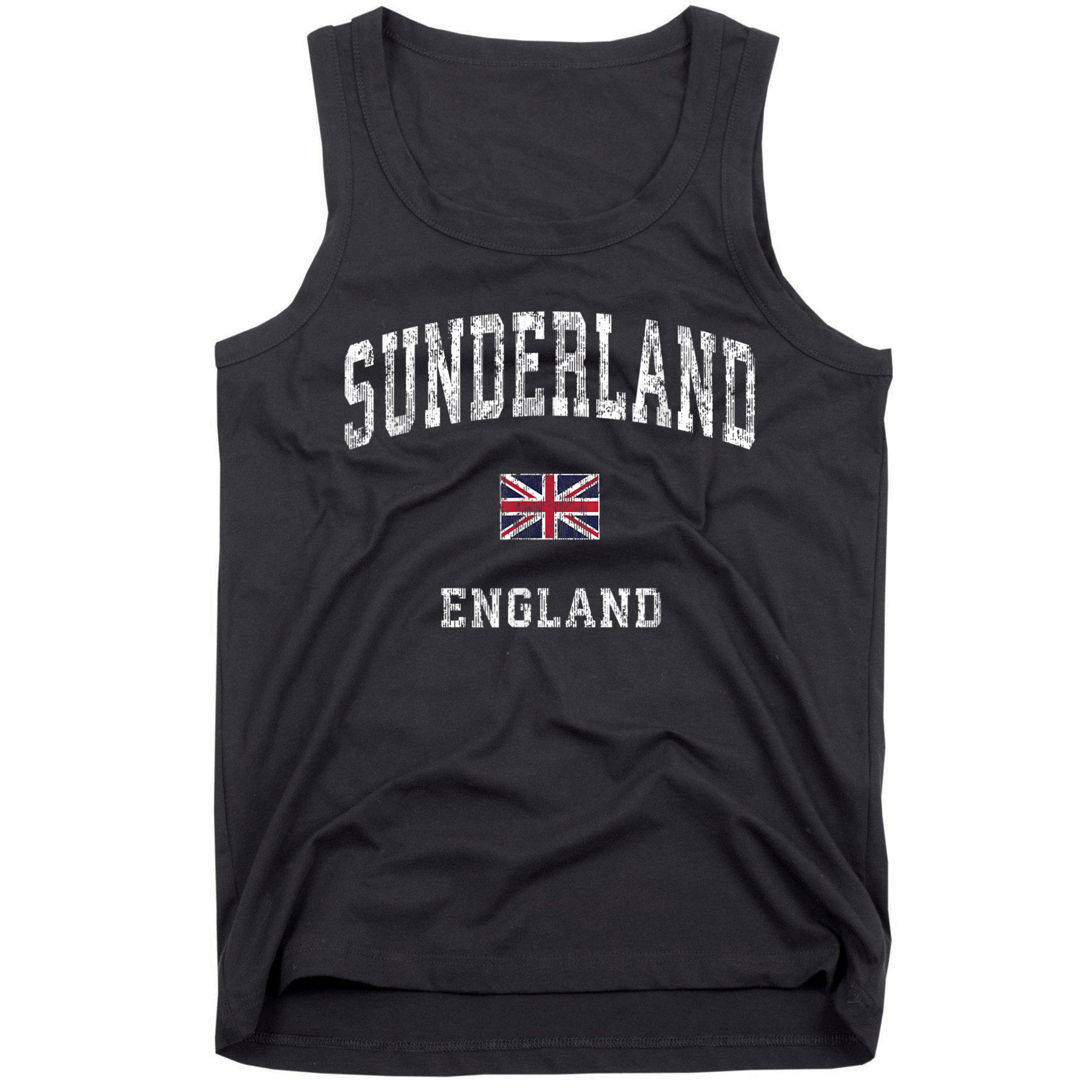 Sunderland England Vintage Athletic Sports Design Tank Top
