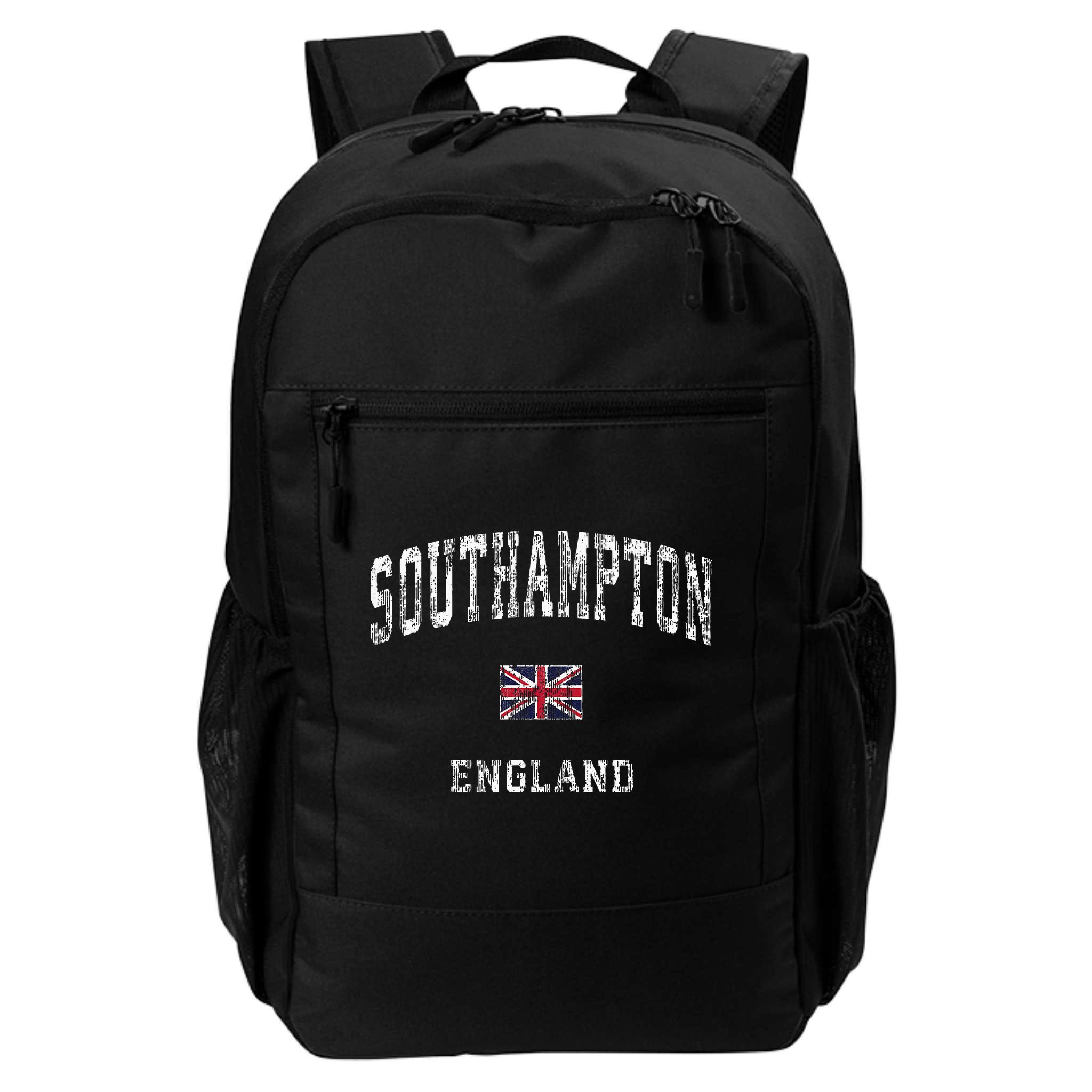 Southampton England Vintage Athletic Sports Design Backpack