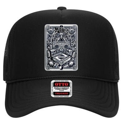 Street EmperorS Vision High Crown Mesh Back Trucker Hat