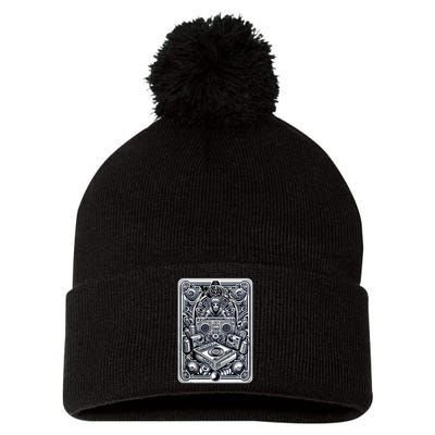 Street EmperorS Vision Pom Pom 12in Knit Beanie