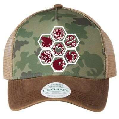 Seven Deadly Sins Emblems Legacy Tie Dye Trucker Hat