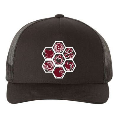 Seven Deadly Sins Emblems Yupoong Adult 5-Panel Trucker Hat