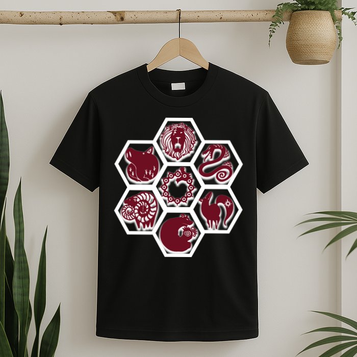 Seven Deadly Sins Emblems T-Shirt