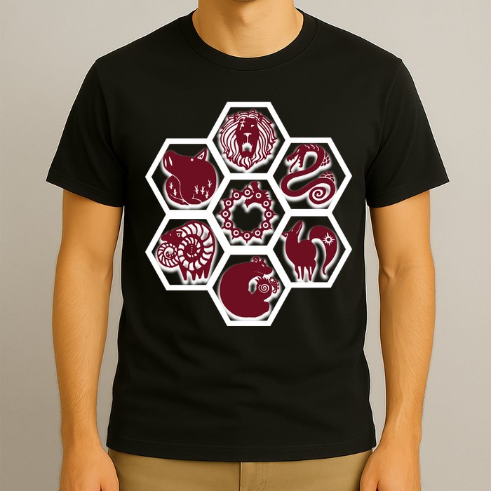 Seven Deadly Sins Emblems T-Shirt