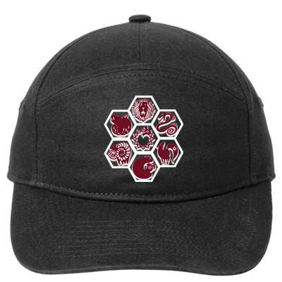 Seven Deadly Sins Emblems 7-Panel Snapback Hat