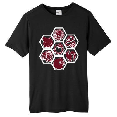 Seven Deadly Sins Emblems Tall Fusion ChromaSoft Performance T-Shirt