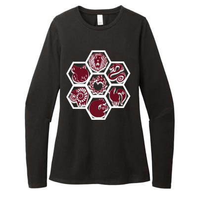 Seven Deadly Sins Emblems Womens CVC Long Sleeve Shirt