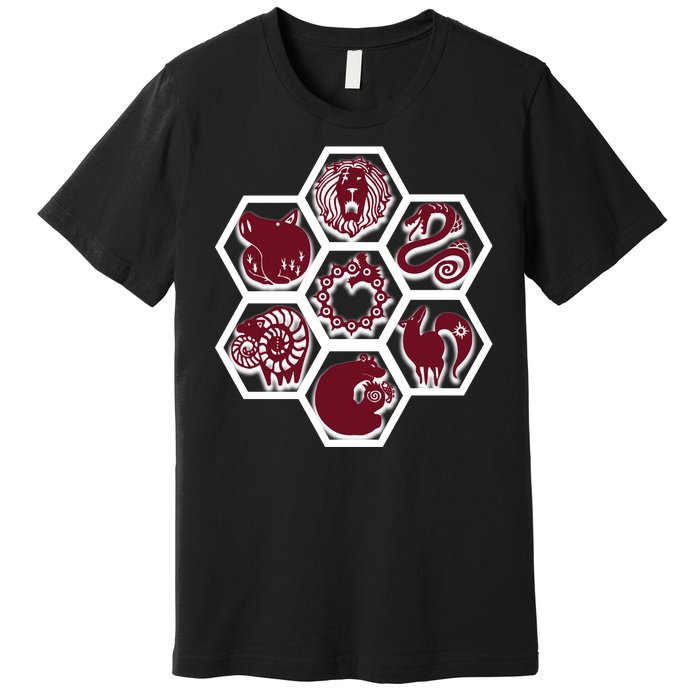 Seven Deadly Sins Emblems Premium T-Shirt