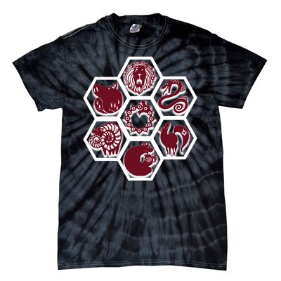 Seven Deadly Sins Emblems Tie-Dye T-Shirt