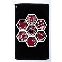 Seven Deadly Sins Emblems Golf Towel