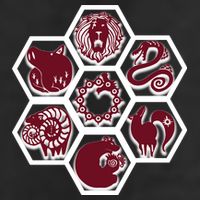 Seven Deadly Sins Emblems Golf Towel