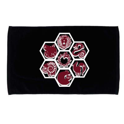 Seven Deadly Sins Emblems Microfiber Hand Towel